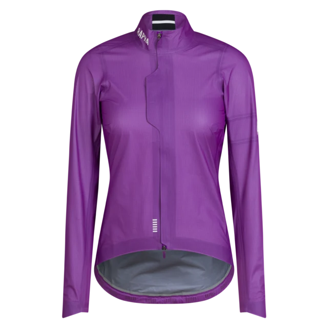 Rapha W's Pro Team Gore-Tex Regnjakke Deep Magenta/White, Str. S 