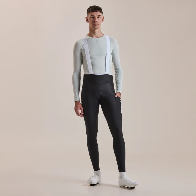 Rapha Men's Pro Team LW Cargo Bukse Black/White, Str. S 