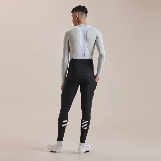 Rapha Men's Pro Team LW Cargo Bukse Black/White, Str. S 