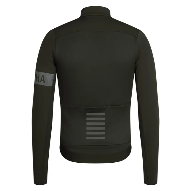 Rapha Men's Pro Team Thermal Jakke Bottle Green, Str. L 
