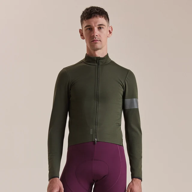Rapha Men's Pro Team Thermal Jakke Bottle Green, Str. L 