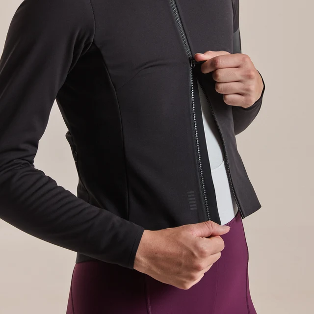 Rapha W's Pro Team Thermal Jakke Black/Black, Str. S 