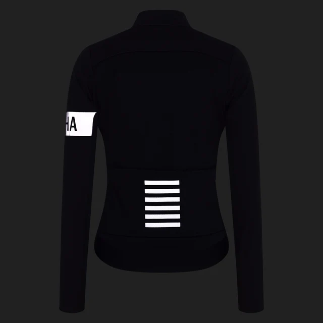 Rapha W's Pro Team Thermal Jakke Black/Black, Str. S 