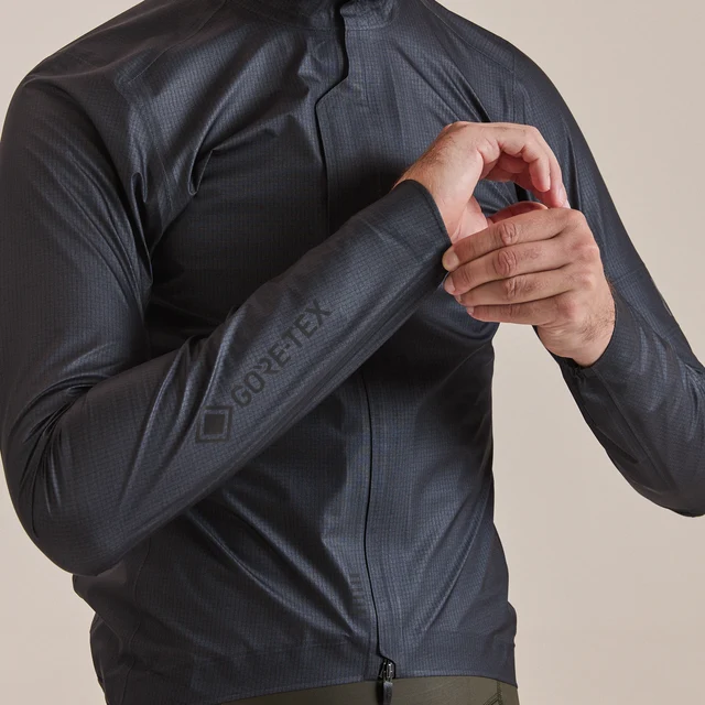 Rapha Men's Pro Team Gore-Tex Regnjakke Black/Black, Str. L 