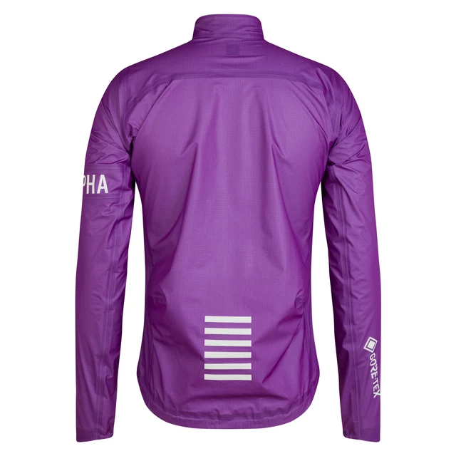 Rapha Men's Pro Team Gore-Tex Regnjakke Deep Magenta/White, Str. S 