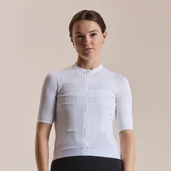 Rapha W's Brevet Merino Trøye III White/Silver, Str. XS