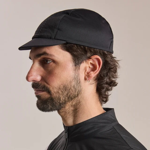 Rapha Brevet Cap Black/Black 