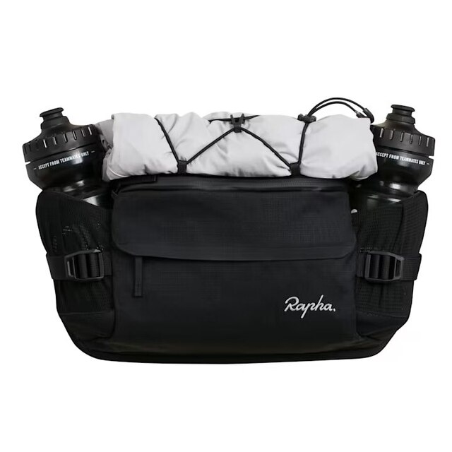 Rapha Trail Hip Pack Black/Light Grey, 3L 