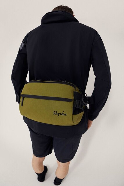 Rapha Trail Hip Pack Black/Light Grey, 3L 