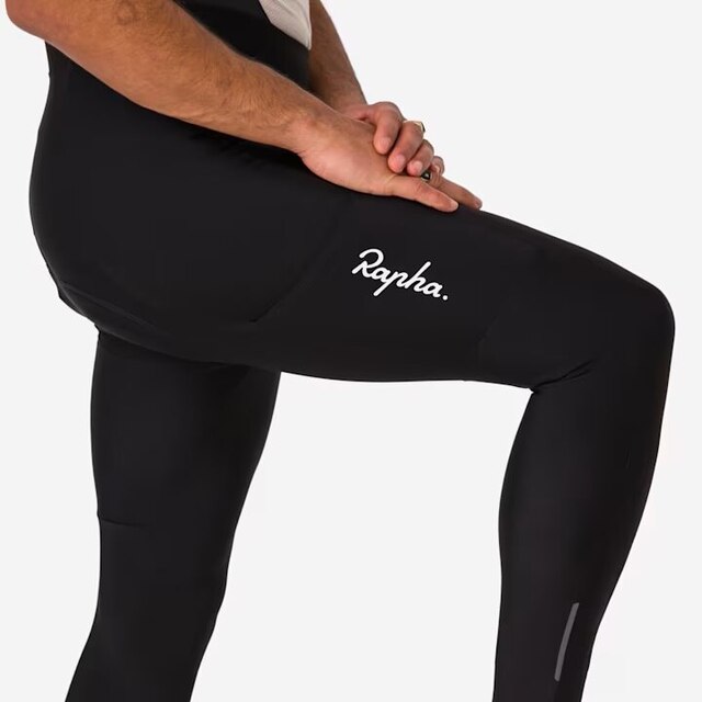 Rapha Men's Core Cargo Vinterbukse m/Pad Black/Black, Str. L 