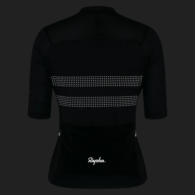 Rapha W's Brevet Lightweight Trøye III Black/Black, Str. XS 