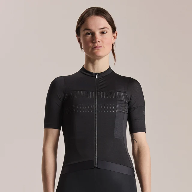 Rapha W's Brevet Lightweight Trøye III Black/Black, Str. XS 
