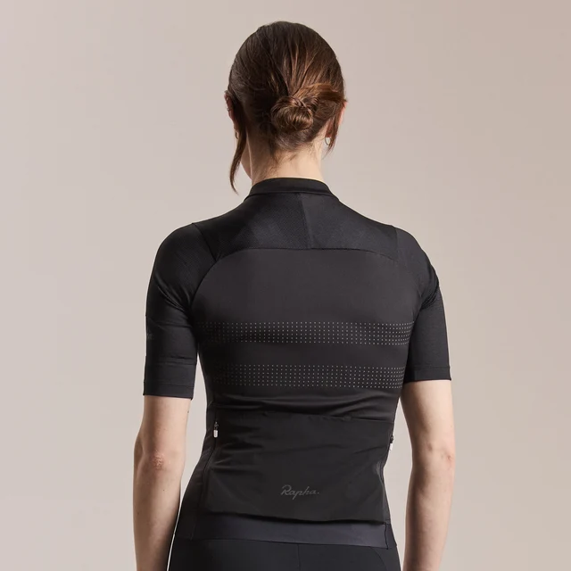 Rapha W's Brevet Lightweight Trøye III Black/Black, Str. XS 