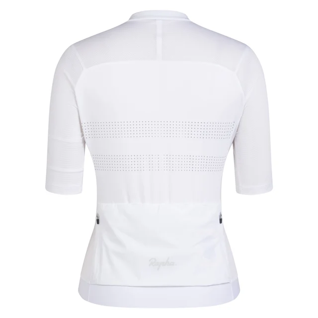 Rapha W's Brevet Lightweight Trøye III White/Silver, Str. S 