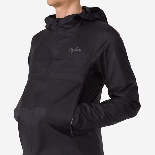 Rapha Men's Explore Lightweight Jacka Black/Black, Str. XL 