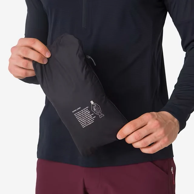 Rapha Men's Explore Lightweight Jacka Black/Black, Str. L 