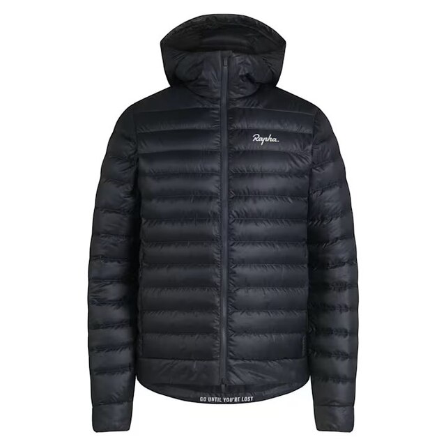 Rapha Men's Explore Dunjakke Black/Dark Navy, Str. L 