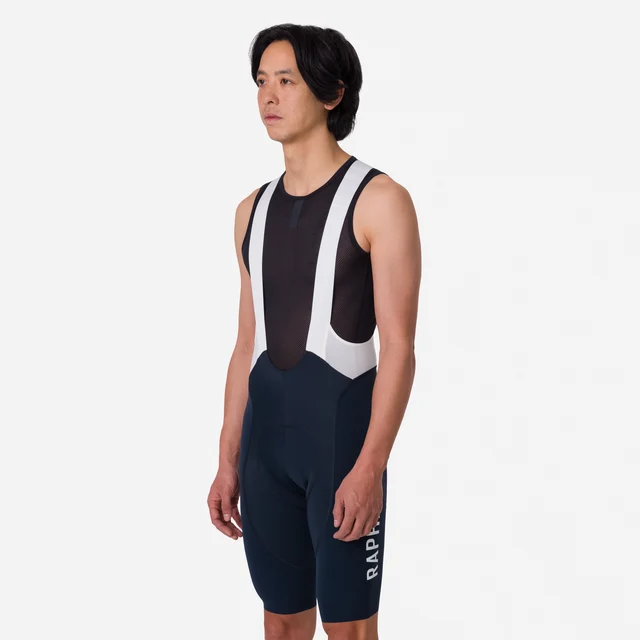 Rapha Men's Pro Team Bib Shorts - Long Carbon/White, Str. XL 