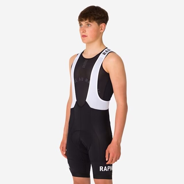 Rapha Men's Pro Team Training Bib Shorts Black/White, Str. L 