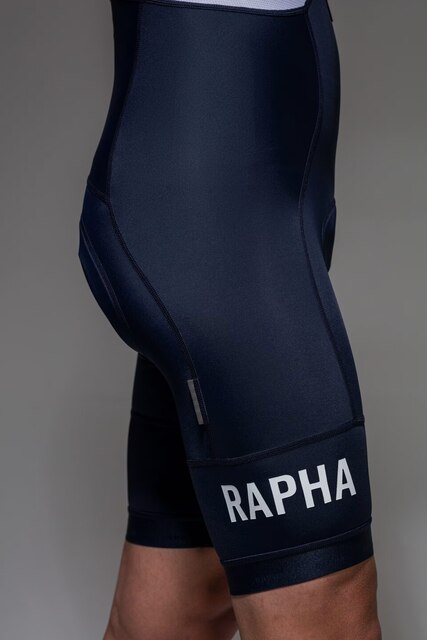 Rapha Men's Pro Team Training Bib Shorts Dark Navy/White, Str. L 