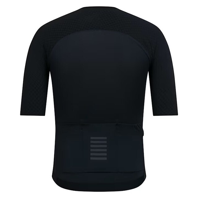 Rapha Men's Pro Team Aero Sykkeltrøye Black/Grey, Str. L 