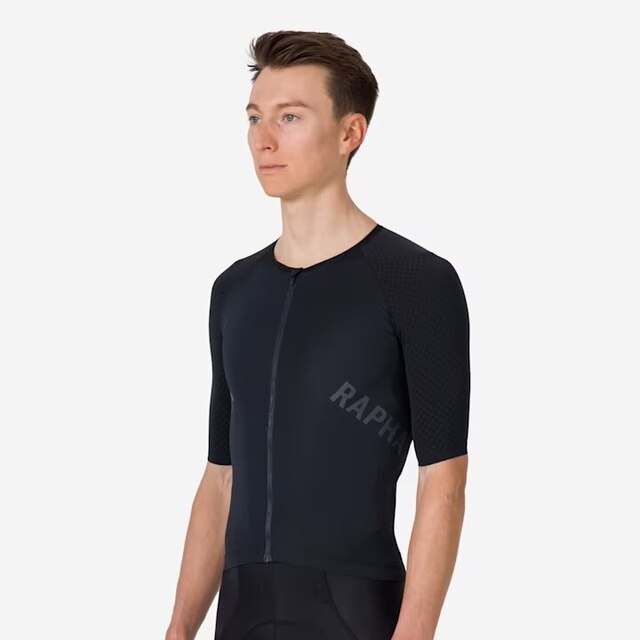 Rapha Men's Pro Team Aero Cykeltröja Black/Grey, Str. M 