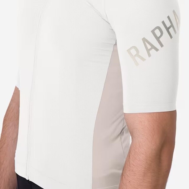 Rapha Men's Pro Team Training Trøye White Alyssum/Gray, Str. XL 