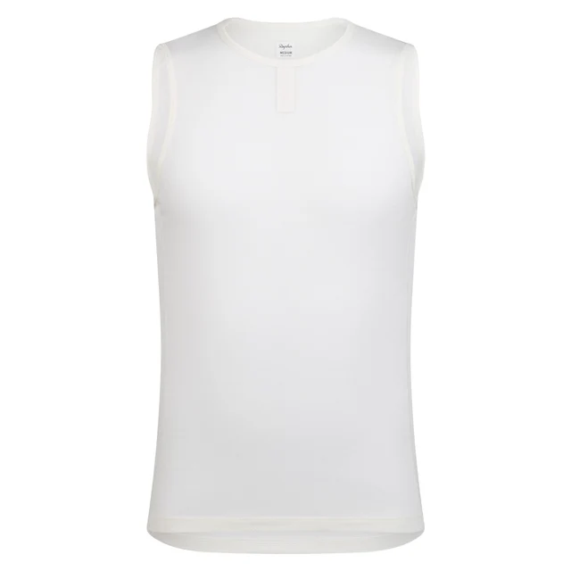 Rapha Men's Merino LW SL Undertrøye Cream/White, Str. XS 