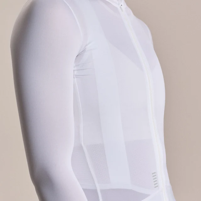 Rapha W's Pro Team LS Lighweight Trøye White/Silver, Str. M 