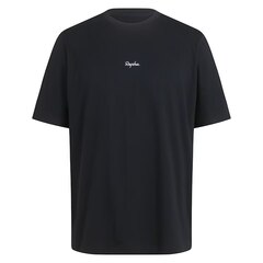 Rapha Men's Cotton T-shirt Black/White, Str. L