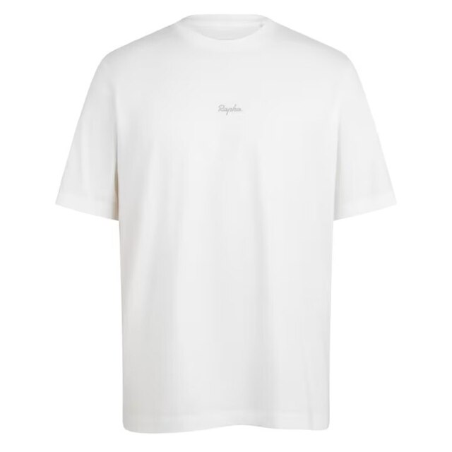 Rapha Men's Cotton T-shirt White/Light Grey, Str. M 