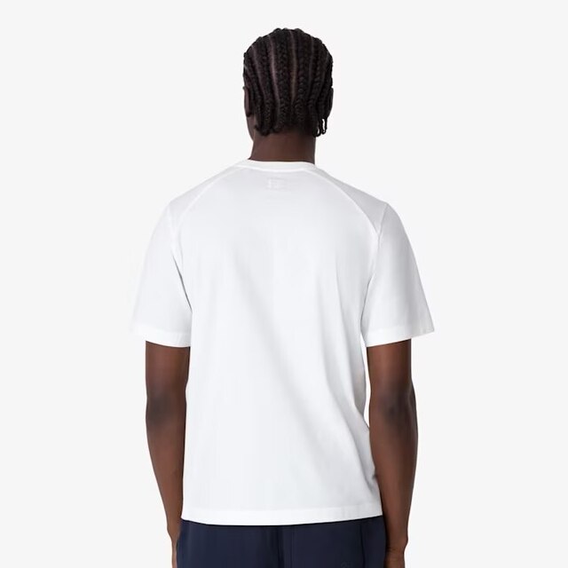 Rapha Men's Cotton T-skjorte White/Light Grey, Str. L 