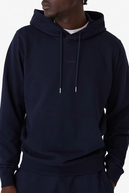 Rapha Men's Cotton Hoodie Dark Navy/Navy, Str. L 