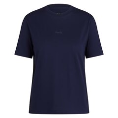 Rapha W's Cotton T-skjorte Dark Navy/Black, Str. XS