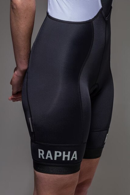 Rapha W's Pro Team Training Bib Shorts Black/White, Str. S 