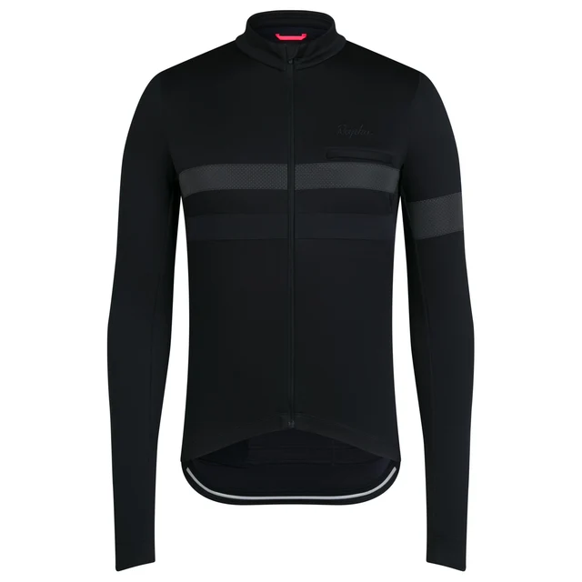 Rapha Men's Brevet LS Tröja Black, Str. S 