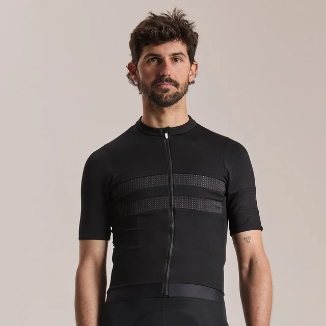 Rapha Men's Brevet Merino Trøye III White/Silver, Str. L 