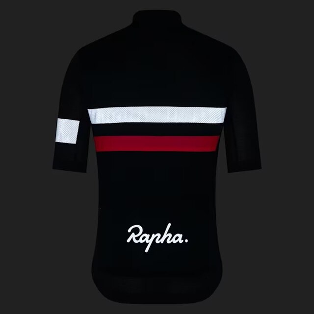 Rapha Men's Brevet Lightweight Tröja Dark Navy/Silver/Pink, Str. XL 