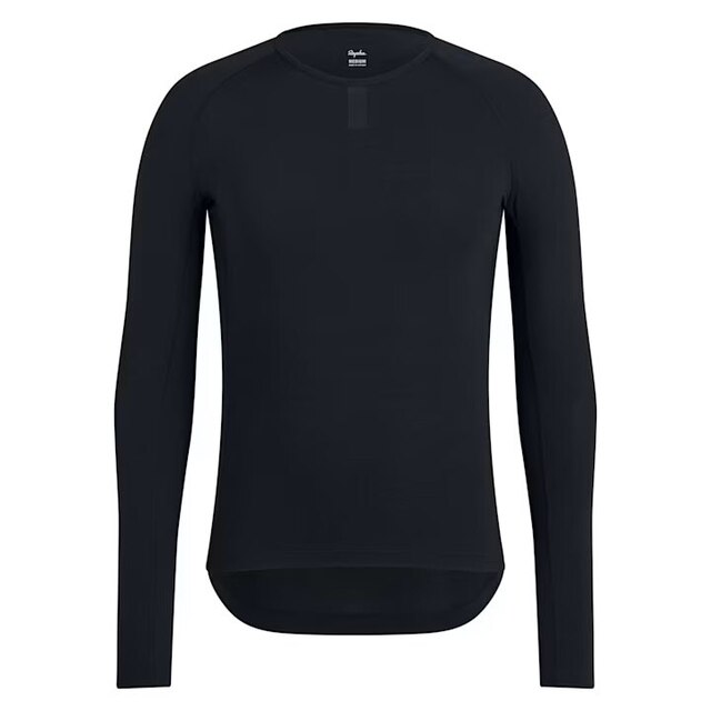 Rapha Men's Merino LS Undertröja Black/Black, Str. XL 