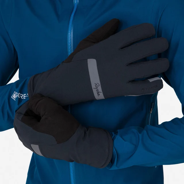 Rapha Gore-Tex Insulated WP Hansker Black/Grey, Str. XS 