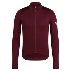 Rapha Men&#39;s Pro Team LS Midweight Tr&#246;ja Port/White, Str. XL
