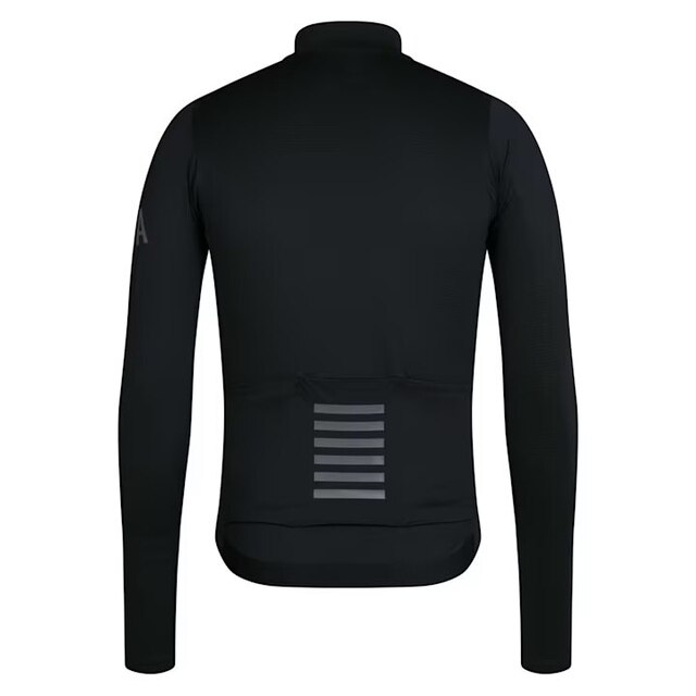 Rapha Men's Pro Team LS Midweight Tröja Black/White, Str. XXL 