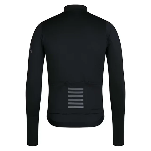 Rapha Men's Pro Team LS Midweight Tröja Black/White, Str. M 