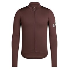 Rapha Men's Pro Team LS Midweight Tröja Walnut Brown/White, Str. L