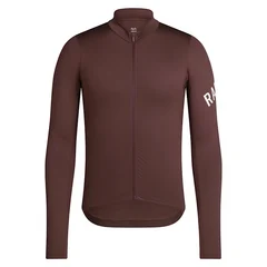 Rapha Men&#39;s Pro Team LS Midweight Tr&#246;ja Walnut Brown/White, Str. L