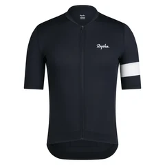 Rapha Men's Core Lightweight Sykkeltrøye Black/White, Str. L