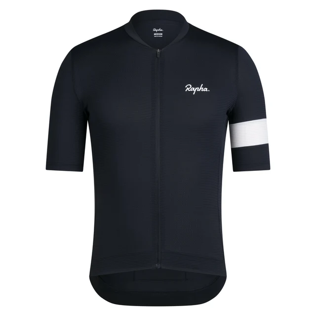 Rapha Men's Core Lightweight Sykkeltrøye Black/White, Str. L 