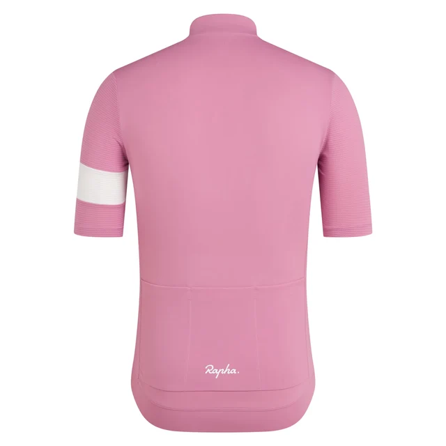 Rapha Men's Core Lightweight Sykkeltrøye Dusty Mauve/White, Str. S 