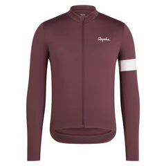 Rapha Men&#39;s Core Thermal LS Sykkeltr&#248;ye Huckleberry/White, Str. XXL