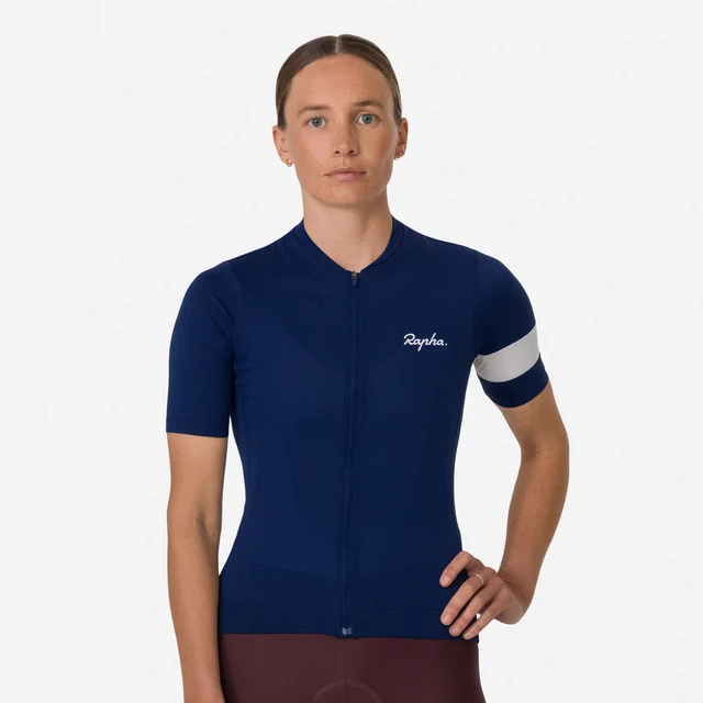 Rapha W's Core Lightweight Sykkeltrøye Navy/White, Str. XS 